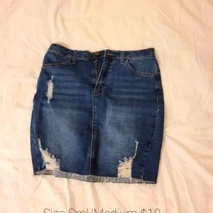 Jeans skirt